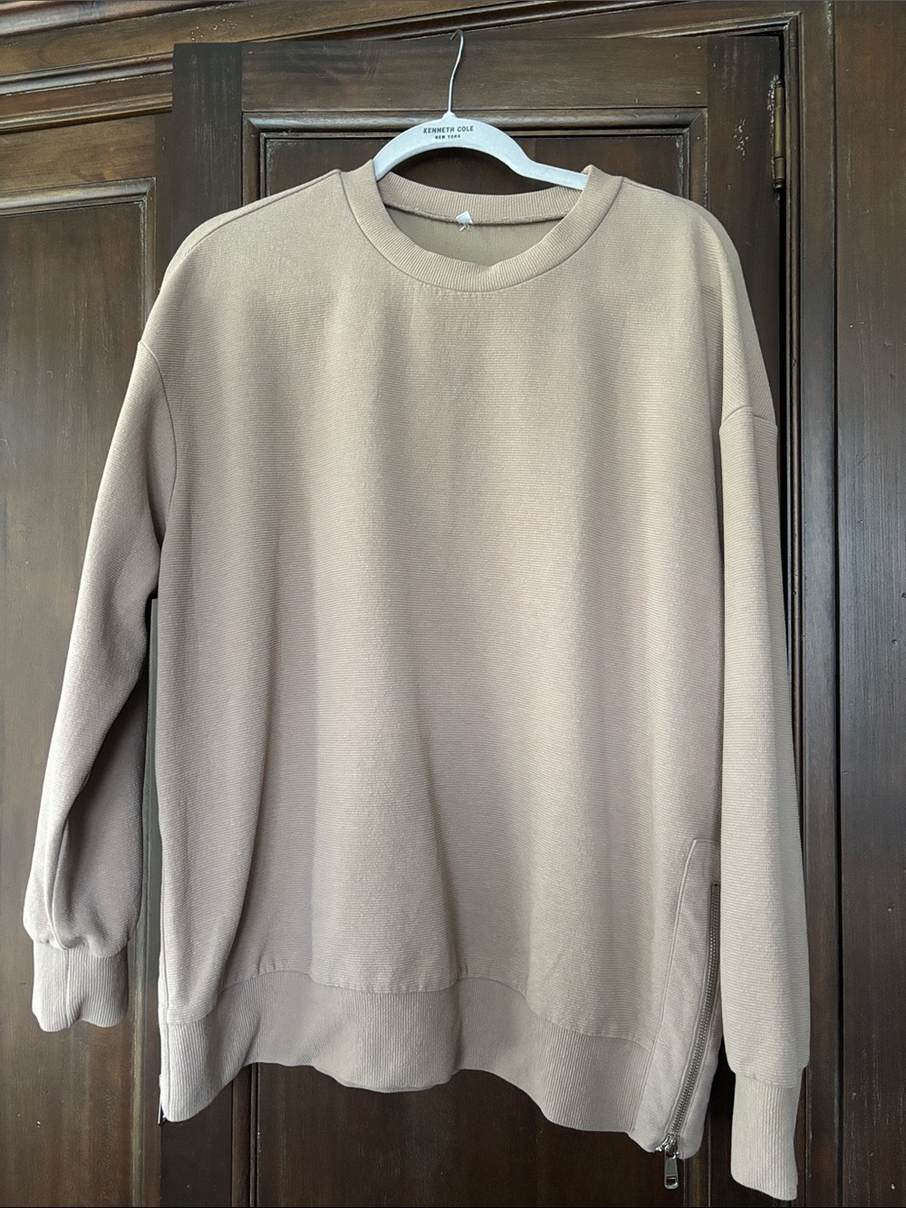 Women’s Crewneck tunic - Taupe